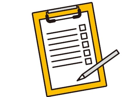 法律・税制の確認 イラスト