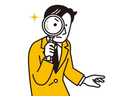 周辺市場の調査 イラスト