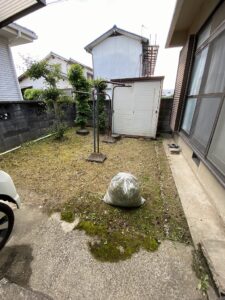 高齢者見守りサービス：草刈りサービス