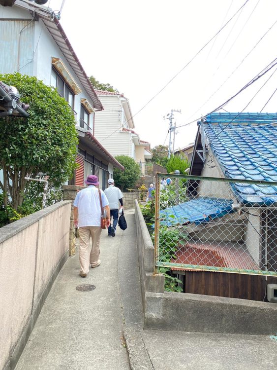 坊勢島で空き家巡りのスタンプラリー開催!